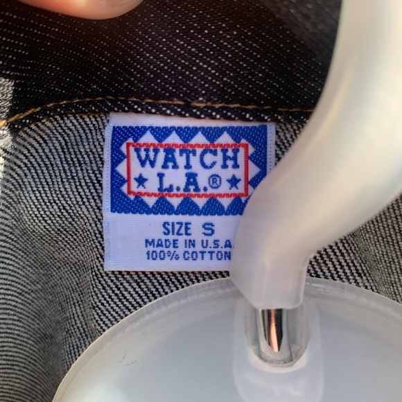 Watch L.A. /
Sleeveless Denim Vest - Picture 6 of 6